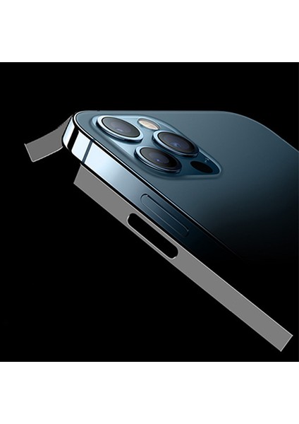 Apple iPhone 12 Pro 6.1 Hidrojel Hayalet Yan Alt Üst Kamera Kaplama Film-Şeffaf fiyatları