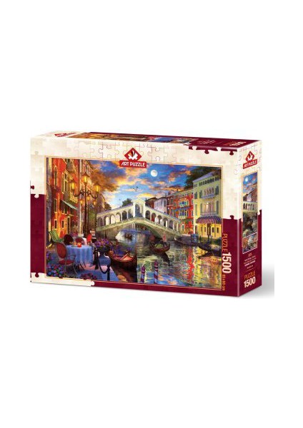 Rialto Köprüsü, Venedik 1500 Parça Puzzle fiyatları