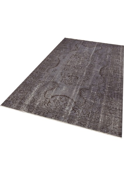 Gerçek El Dokuma Eskitme Vintage Halı 165 X 270 Cm F1340