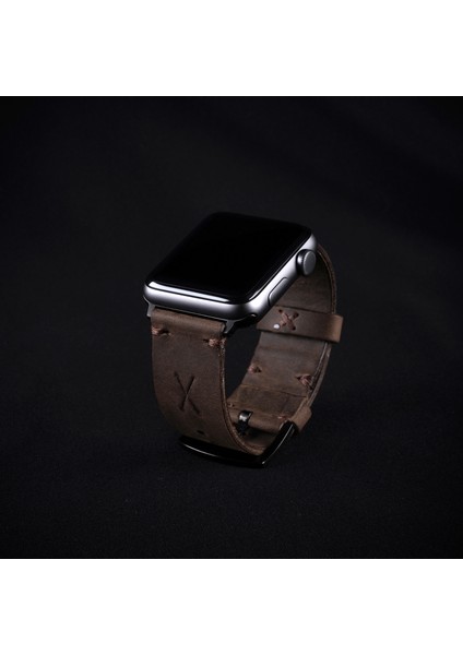 Minimal x Apple Watch Uyumlu Kordonu - 38/40/41 mm - Gerçek Deri & El Yapımı