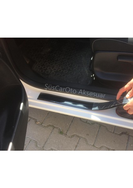 5d Tampon Bagaj Kapı Eşiği Koruyucu Şerit Eşik Bandı Piano Black indirimleri