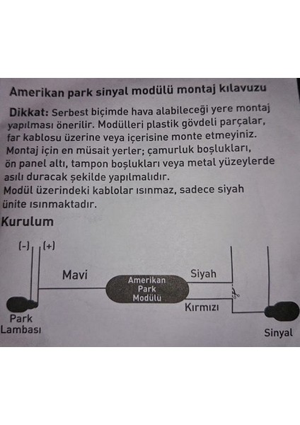 Amerikan Park Modülü modelleri