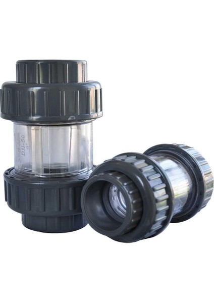 63 mm Yaylı Çekvalf ( Şeffaf )