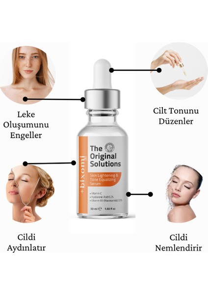 Yoğun C Vitaminli -Siyah Nokta Oluşumu Engelleyici Aydınlatıcı Serum 869745310058