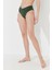 Koyu Yeşil Basic Twist Bikini Altı 2