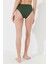 Koyu Yeşil Basic Twist Bikini Altı 3