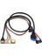 4986 PC Ön Panel 9 19 Pin USB 2.0 2.0 3.5 mm Port Kulaklık Mikrofon Kablosu Çevirici Dönüştürücü 1