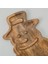 Snowman Servis Tabağı 45X30 cm Natural 4