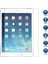 Apple ipad 2017 A1822 A1823 Kırılmaz Ekran Koruyucu Cam Tempered Glass 9.7 Inç Darbeye Dayanıklı 1