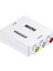 1080P Mini VGA2AV Dönüştürücü Adaptör VGA Av Rca Dönüştürücü 3