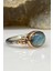 Doğal Labradorit Taşlı El Üretimi 925 Gümüş Yüzük 2