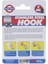Boss Tape Kendinden Yapıştırmalı Paslanmaz Inox Ikili Askı 2kg Taşır 3