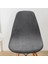 Kolsuz Sandalye Kapak Kutlamaları Düğün Yıkanabilir Jakarlı Slipcover Koyu Gri 3