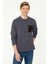 Erkek Antrasit Sweatshirt 50241367-VR006 1