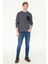 Erkek Antrasit Sweatshirt 50241367-VR006 5