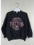 Erkek Çocuk Baskılı Siyah Pamuklu Sweatshirt 1