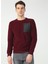 Fabrik Bisiklet Yaka Bordo Erkek Sweatshirt - JACK 4