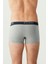 Erkek Lacivert - Gri Melanj - Indigo 3'lü Boxer 5
