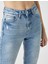 Yüksek Bel Yırtık Kot Pantolon - Mom Jean 5