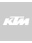 | Ktm Logo | Araba Laptop Duvar Folyo Sticker (Beyaz) 1
