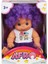 Afro Bebek 23 Cm. 20040 - Mor 3