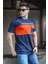 Baskılı Lacivert T-Shirt 5356 1