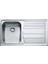 Llx 611 Sağ Damlalıklı Logicaline Tezgah Üstü Inox Eviye 1