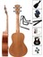 SP-21ST Set Maun Soprano Ukulele (Stand Çanta Metod Askı Tuner) 2