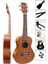 SP-21MT Set Maun Soprano Ukulele (Çanta Stand Askı Yedek Tel Metod Pena) 1