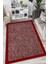 Kırmızı Çerçeveli Çizgisel Halı - WL1245 1