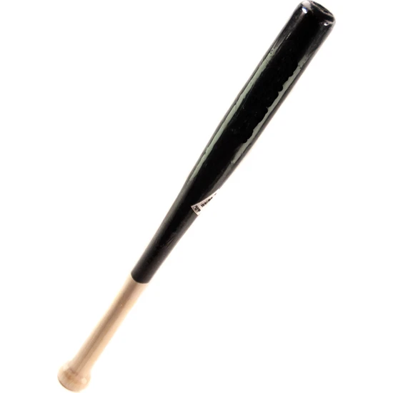 Mix Oyuncak Beyzbol Sopası 61 cm Dişbudak Ağacından Kırılmaz Siyah