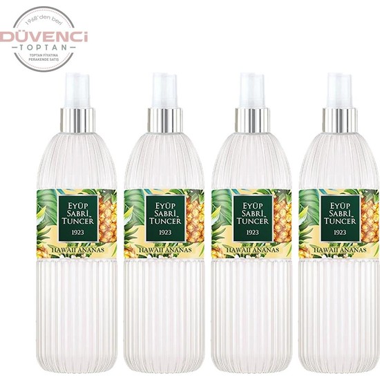 Eyüp Sabri Tuncer Hawaii Ananas Kolonyası 150 ml x 4 Fiyatı