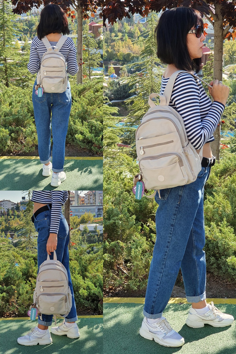 Nemo Group Unisex Sırt Çantası 13'' Inç Orta Boy Günlük Kullanım Su Geçirmez Spor Sırt Çantası Klinkır görsel 6