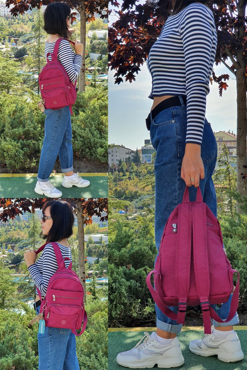 Nemo Group Unisex Sırt Çantası 13'' Inç Orta Boy Günlük Kullanım Su Geçirmez Spor Sırt Çantası Klinkır görsel 3