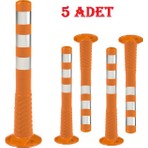 Zeplin Ekonomik Delinatör 75 cm Esnek Otopark Dubası- 5 Adet