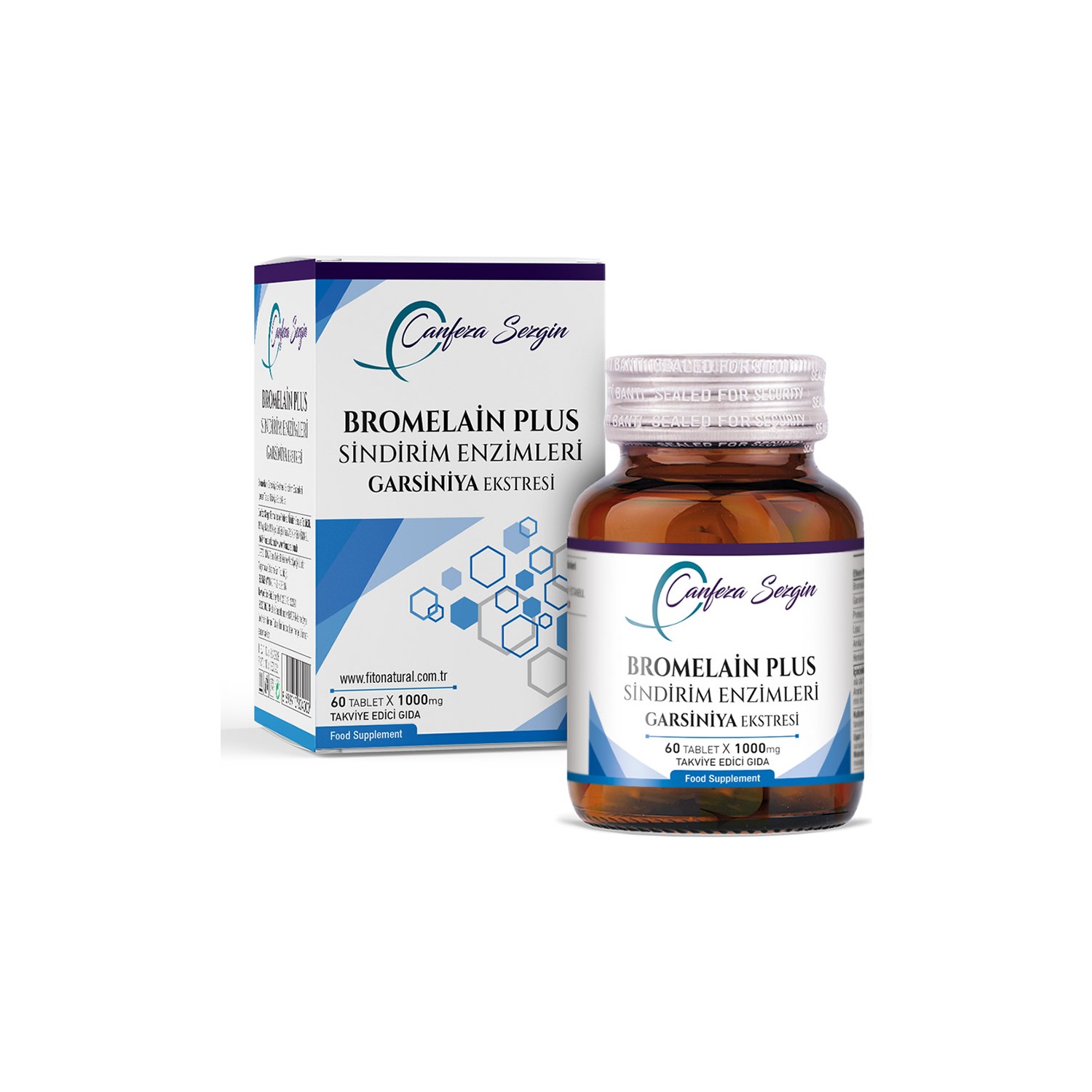 Canfeza Sezgin Bromelain Plus S Enzimleri Garsiniya Ekstresi Fiyatı