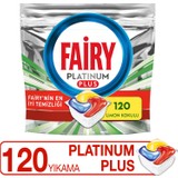 Fairy Platinum Plus 120'li Bulaşık Makinası Deterjanı Tableti / Kapsülü