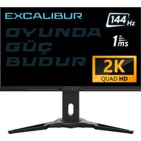 Casper Excalibur E27QHD-G 27" 144Hz 1ms (HDMI+Display) FreeSync + G-Sync 2K QHD LED Monitör