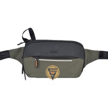 Ççs Multifonksiyonel Çift Gözlü Körüklü Su Geçirmez Bel Çantası Yeşil