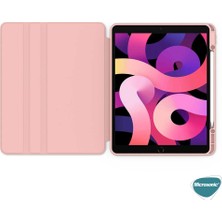 Microsonic Apple iPad Pro 11 2021 3. Nesil Kılıf (A2377-A2459-A2301-A2460) Regal Folio Pembe