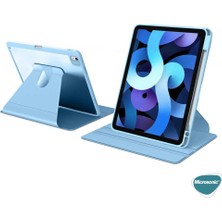 Microsonic Apple iPad Pro 11 2018 Kılıf (A1980-A2013-A1934-A1979) Regal Folio Mavi