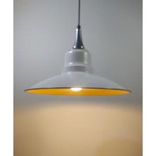 mylights Modern Spor Metal Tekli Sarkıt Avize (Gümüş Askılı)