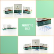 Gold Needle Akupunktur Iğnesikuru Iğne,Acupuncture Needle 0.25*40mm