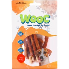 Wooc Tavuk Sargılı Doğal Çubuk Köpek Ödülü 80GR