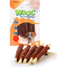 Wooc Ördek Sargılı Sütlü Stick Köpek Ödülü 80GR