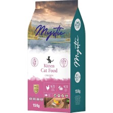Mystic Az Tahıllı Yavru Kedi Maması Tavuklu 15 Kg-Zoo