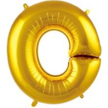 Eğlence Marketi 34 Inç Folyo Harf Balon 76 cm Altın O