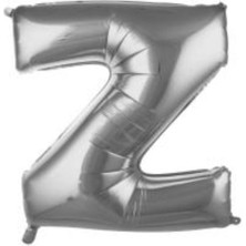 Eğlence Marketi 34 Inç Folyo Harf Balon 76 cm  Gümüş Z