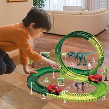 Lovoski Dıy Dinozor Oyuncaklar Macera Parça Playset Kök Oyuncak Erkek Tatil Hediyeler Için 108 Adet (Yurt Dışından)