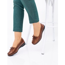 The Hope Shoes Kadın Tam Deri Taban Günlük Anne Ayakkabısı